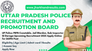 UP Police Constable, Sub Inspector, Jail Warden Upcoming Recruitment 2025