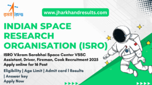 ISRO VSSC Various Post Online Form 2025