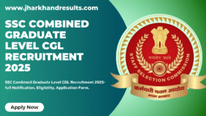 SSC Combined Graduate Level CGL Recruitment 2025