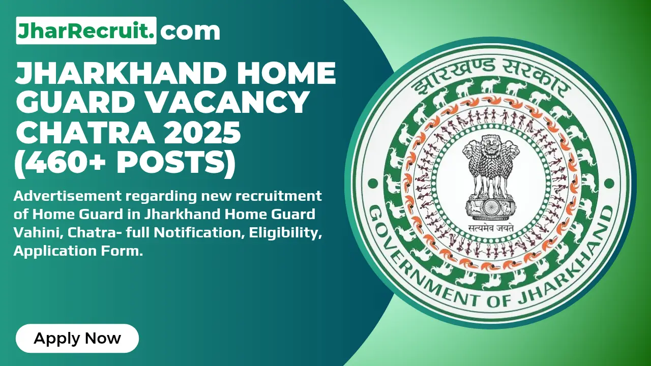 Jharkhand Home Guard Vacancy Chatra 2025
