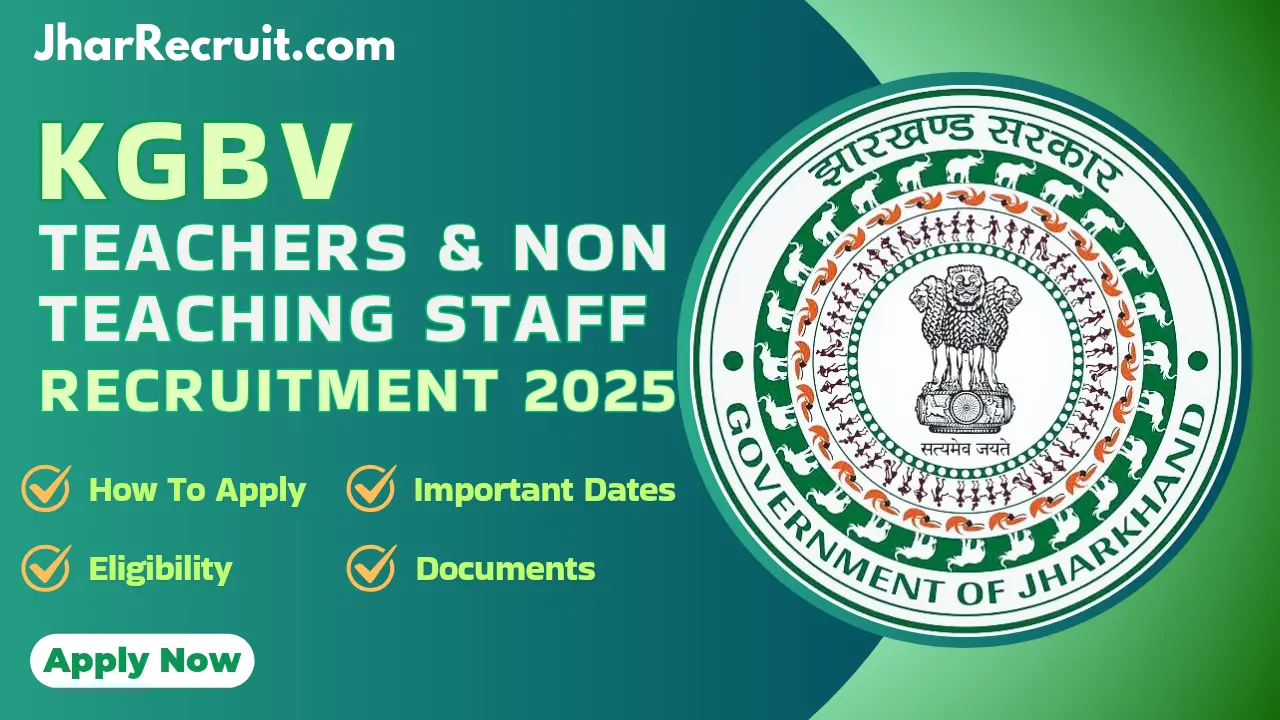 KGBV Teachers and Non-teaching Staff Recruitment 2025