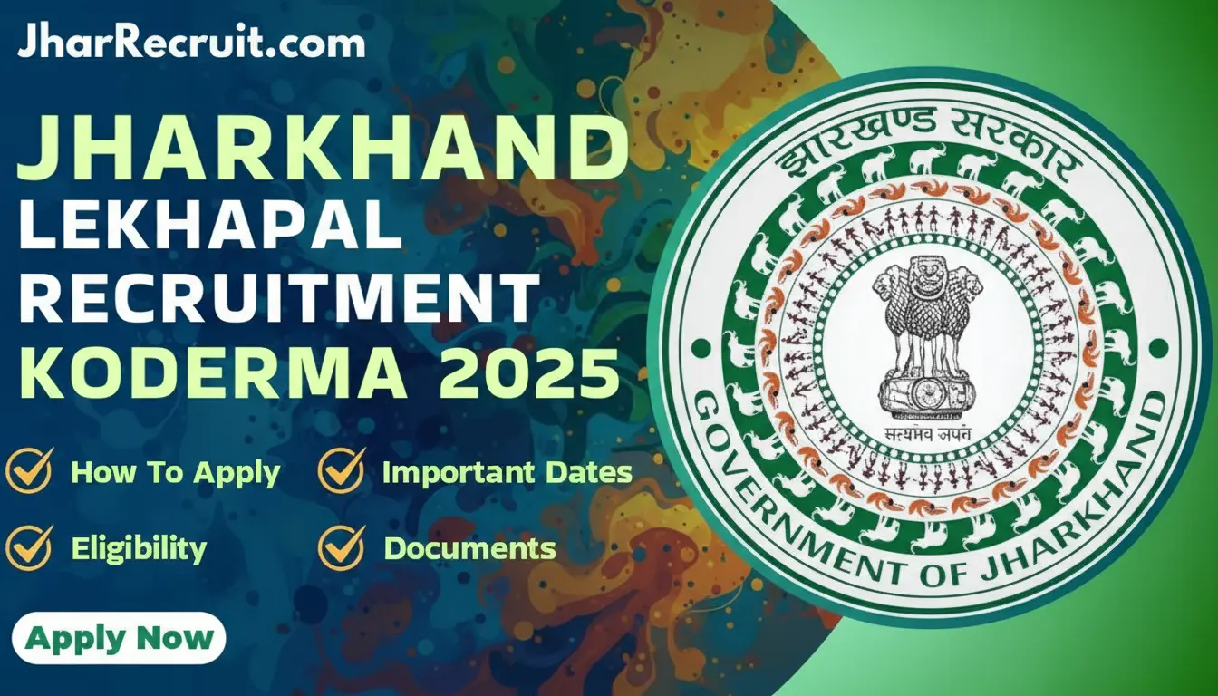 Jharkhand Lekhapal Recruitment Koderma 2025