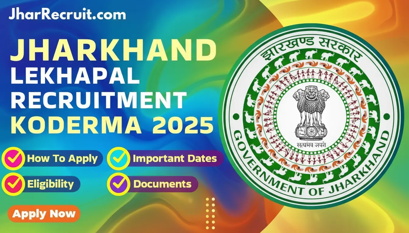 Jharkhand Lekhapal Recruitment Koderma 2025