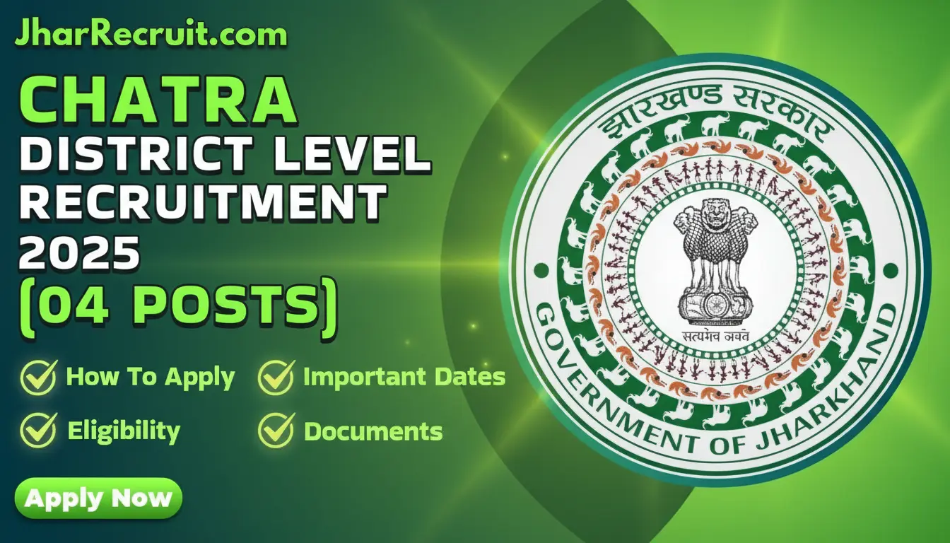 Chatra District Level Recruitment