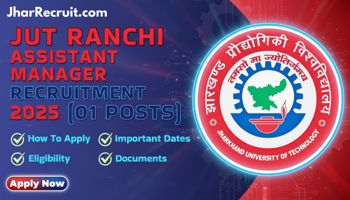 JUT Assistant Manage Recruitment 2025