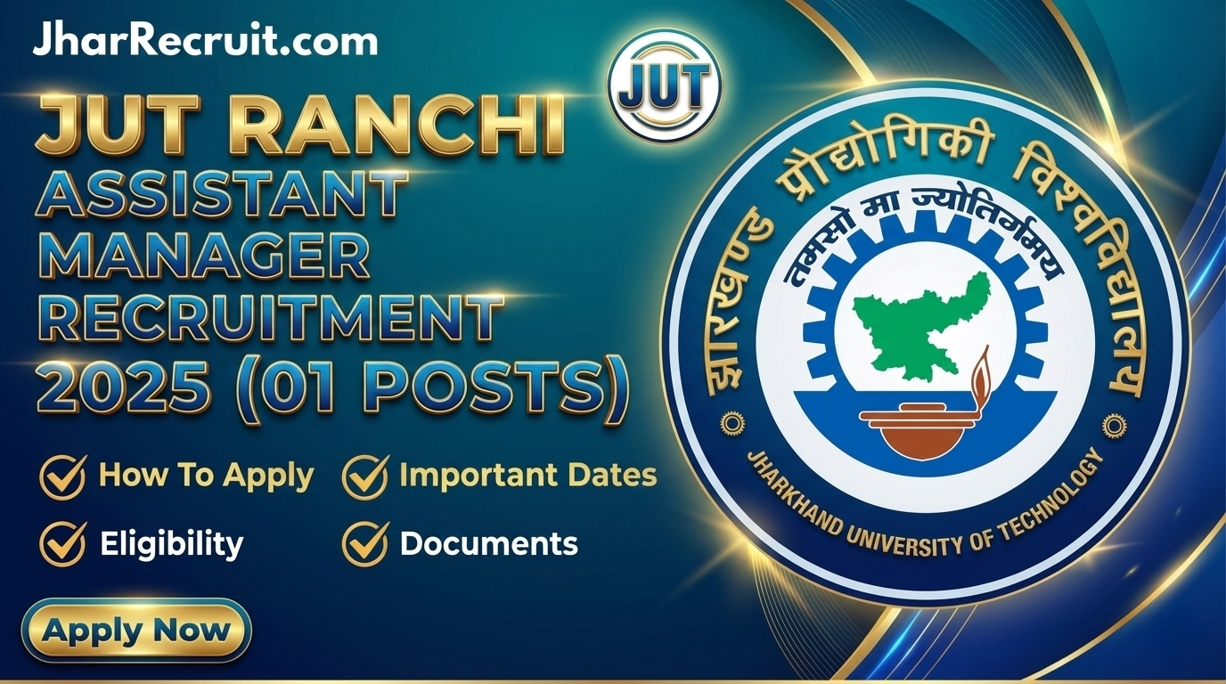 JUT Assistant Manager Recruitment 2025 [Apply Now]