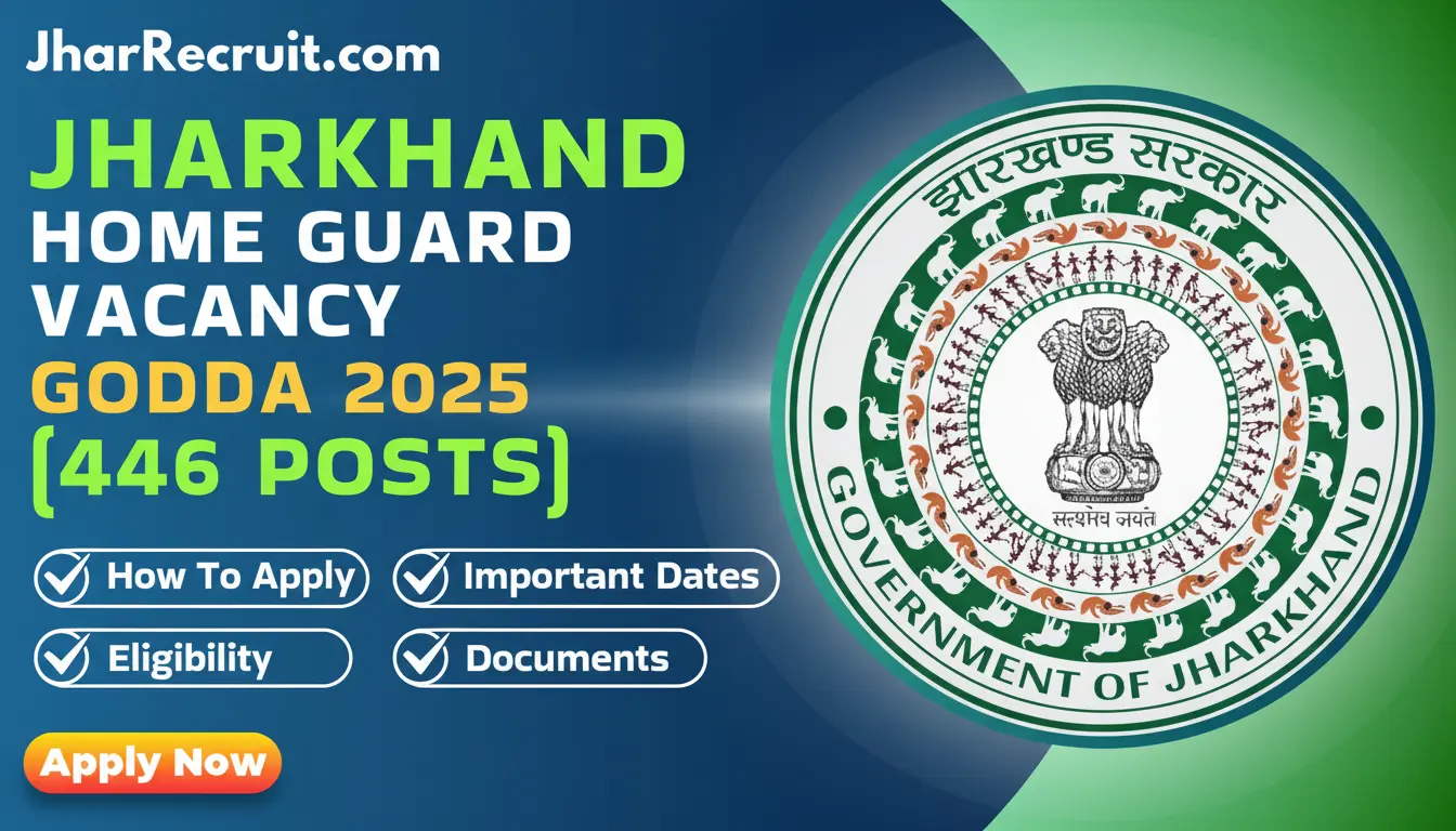 Jharkhand Home Guard Vacancy Godda 2025