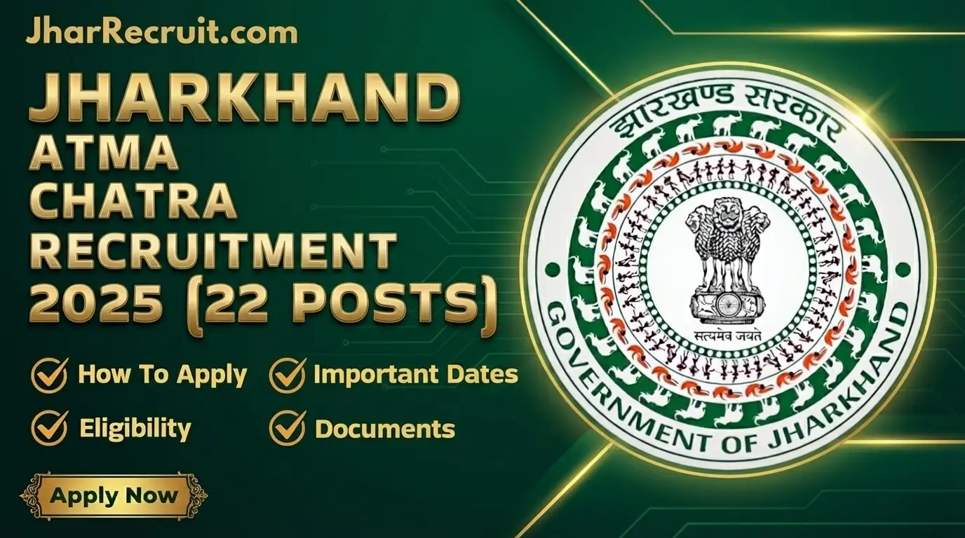BTM And ATM Chatra Recruitment 2025