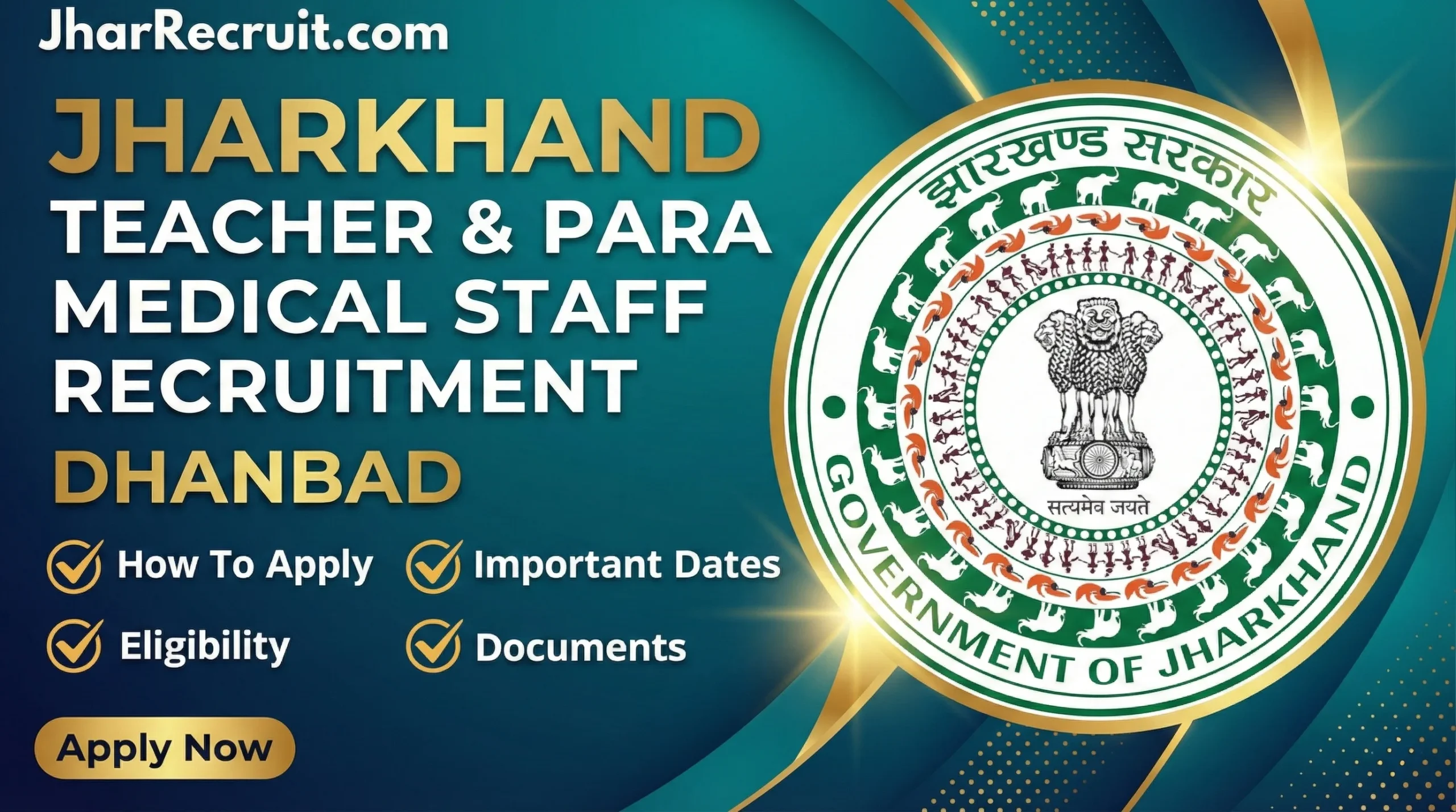 Jharkhand Teacher Recruitment Dhanbad 2026
