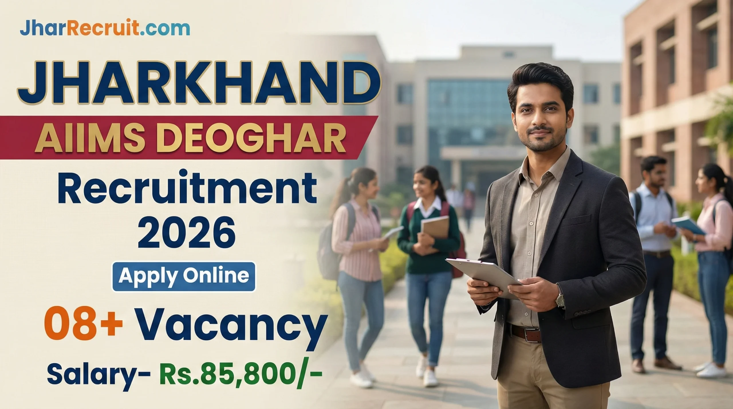 Jharkhand AIIMS Deoghar Recruitment 2026