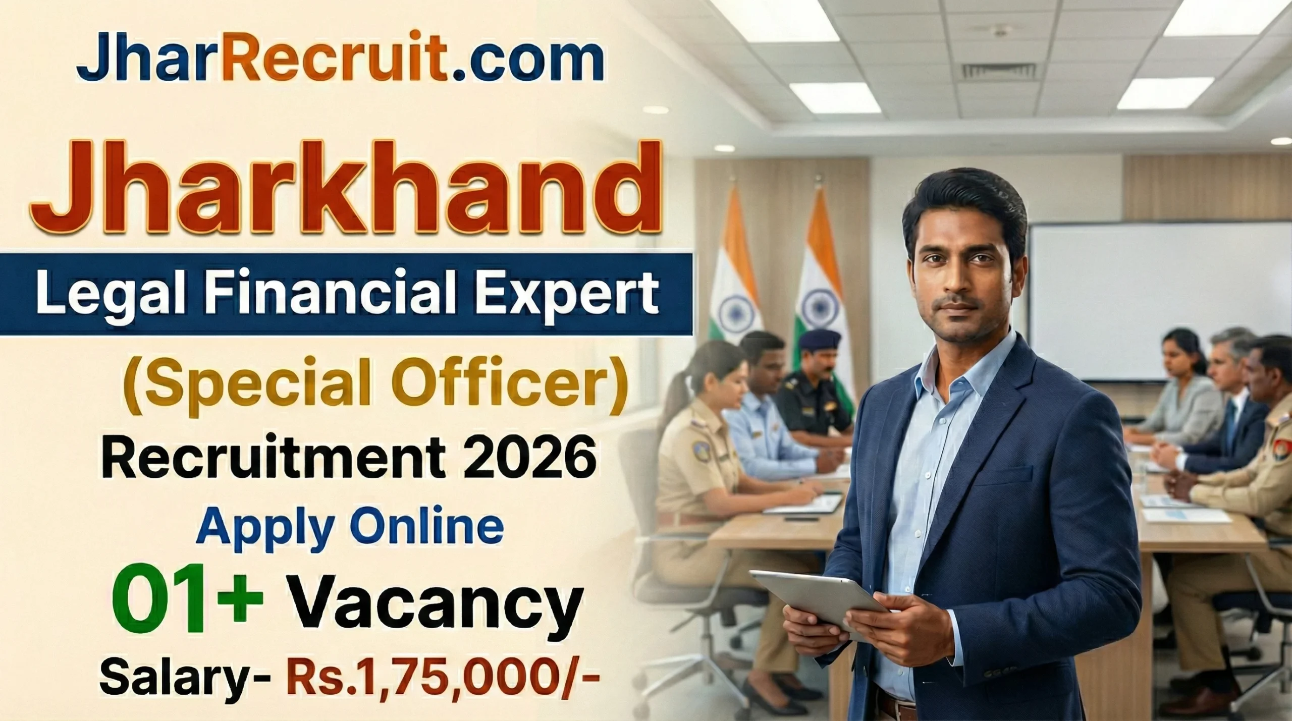 Jharkhand Legal Financial Expert Recruitment 2026 [01 Post]