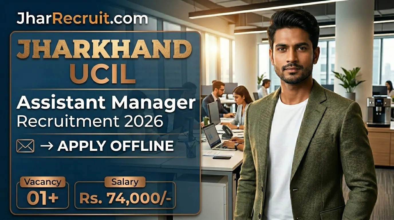 Jharkhand UCIL Assistant Manager Recruitment 2026
