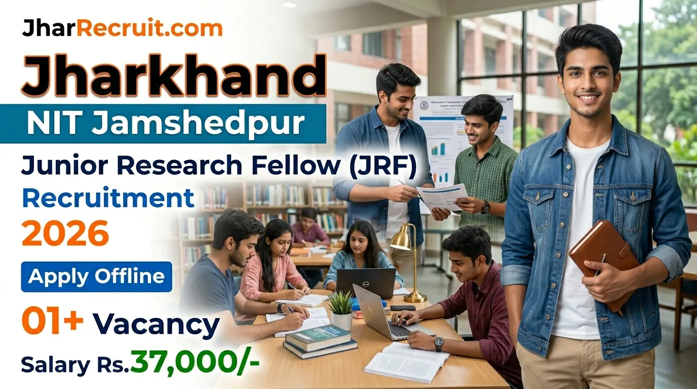 NIT Jamshedpur Junior Research Fellow Recruitment 2026