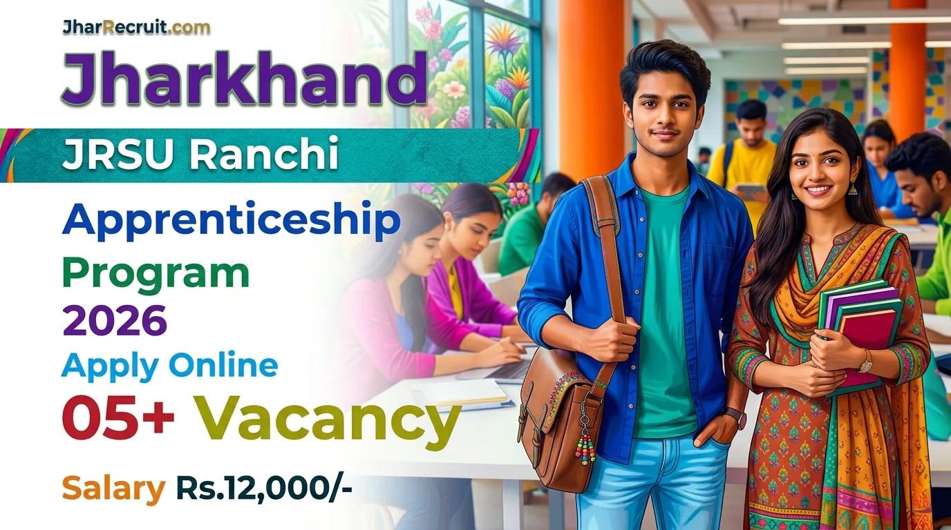Jharkhand Raksha Shakti University Apprenticeship 2026