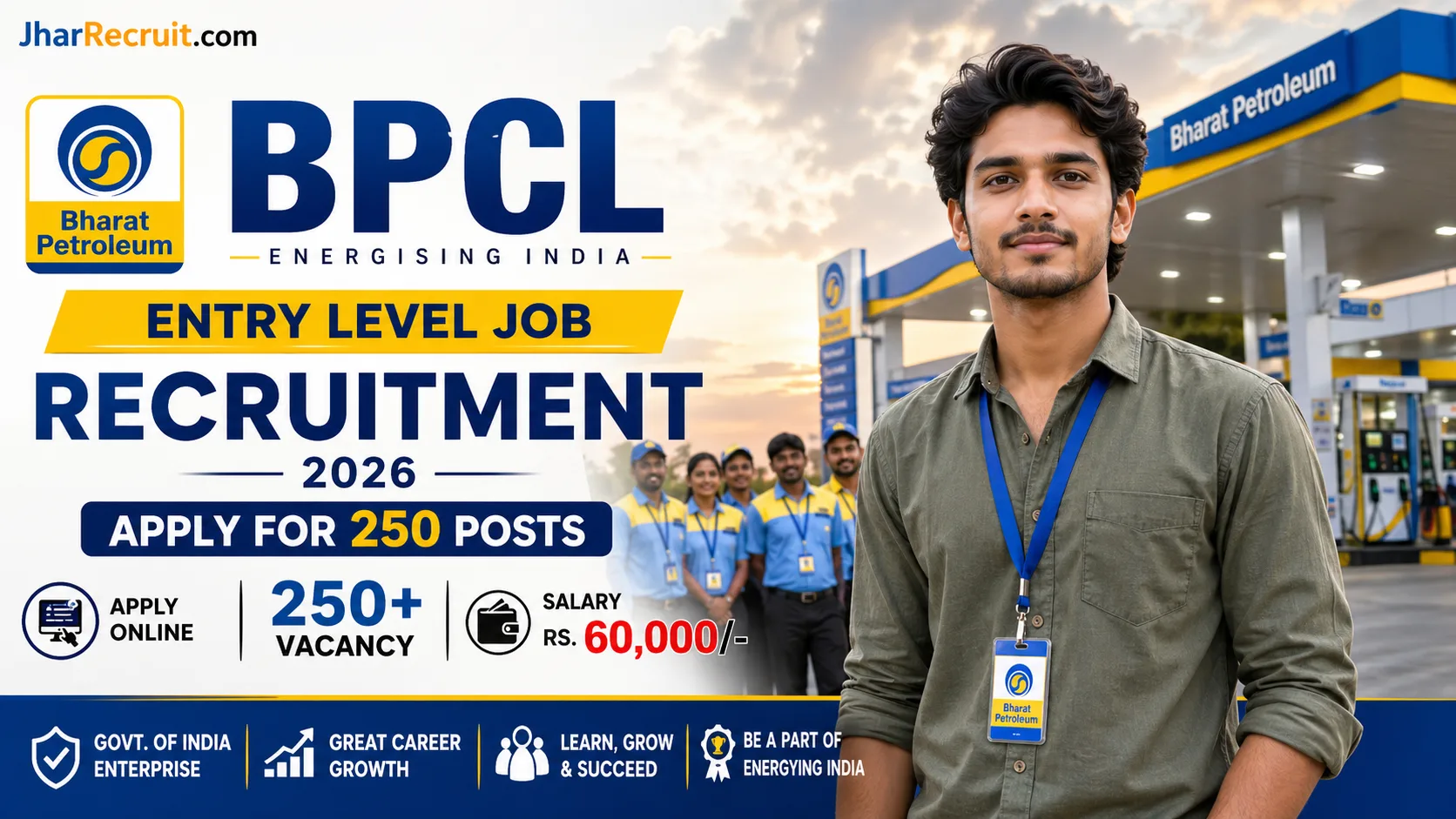 BPCL Entry Level Recruitment 2026