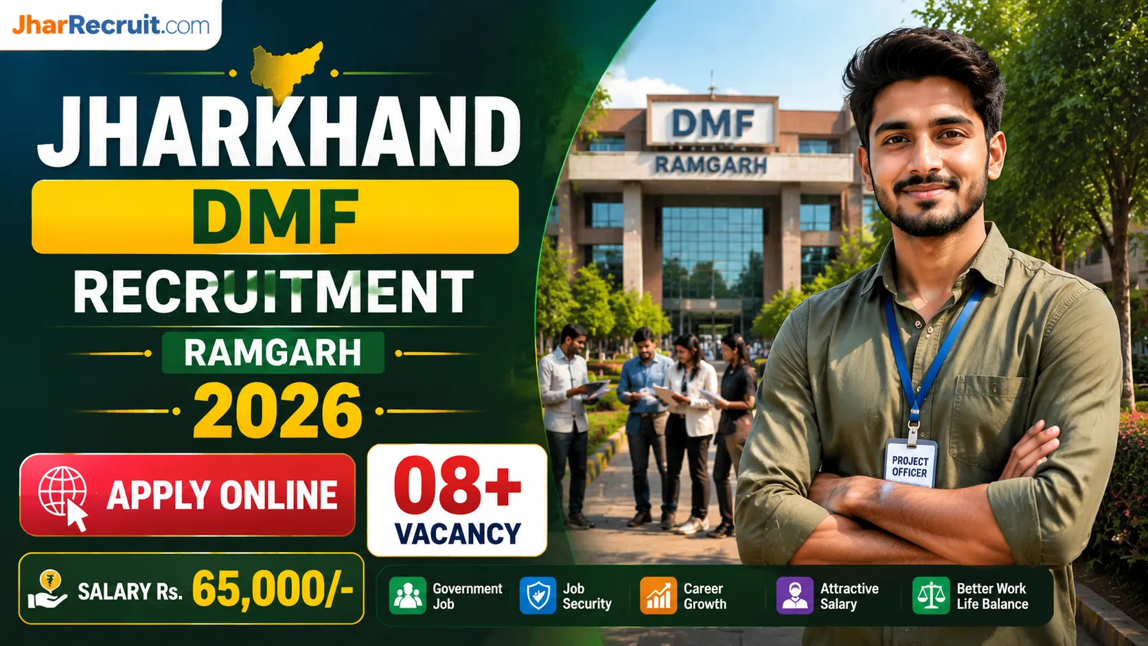 Jharkhand DMF Recruitment Ramgarh 2026