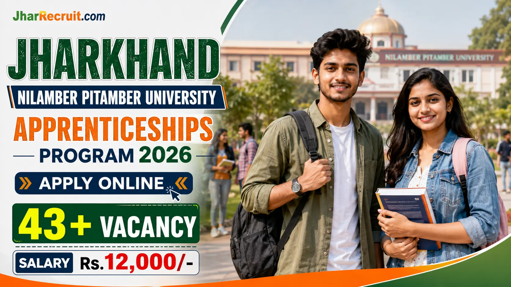 Jharkhand NP University Apprenticeships 2026