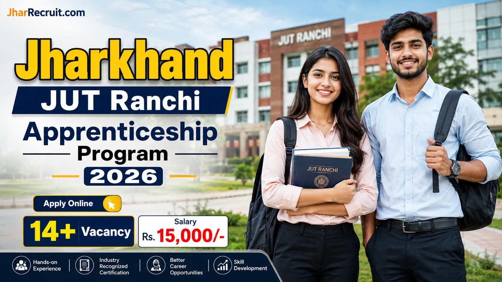 Jharkhand JUT Ranchi Apprenticeships 2026