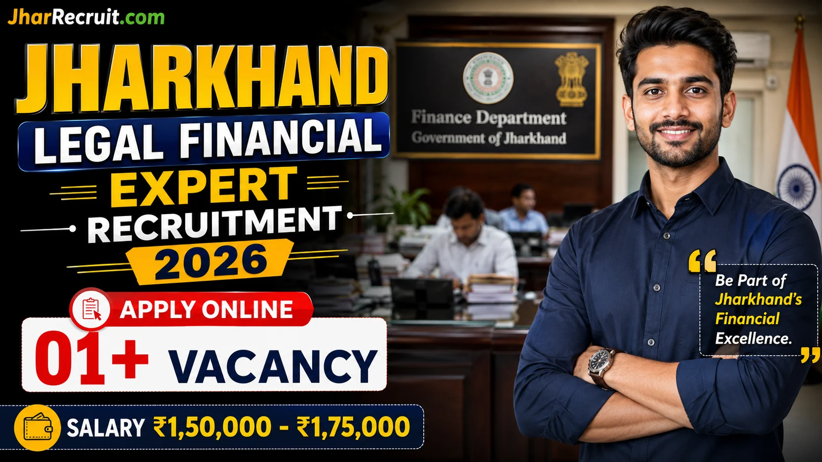 Jharkhand Legal Financial Expert Recruitment 2026