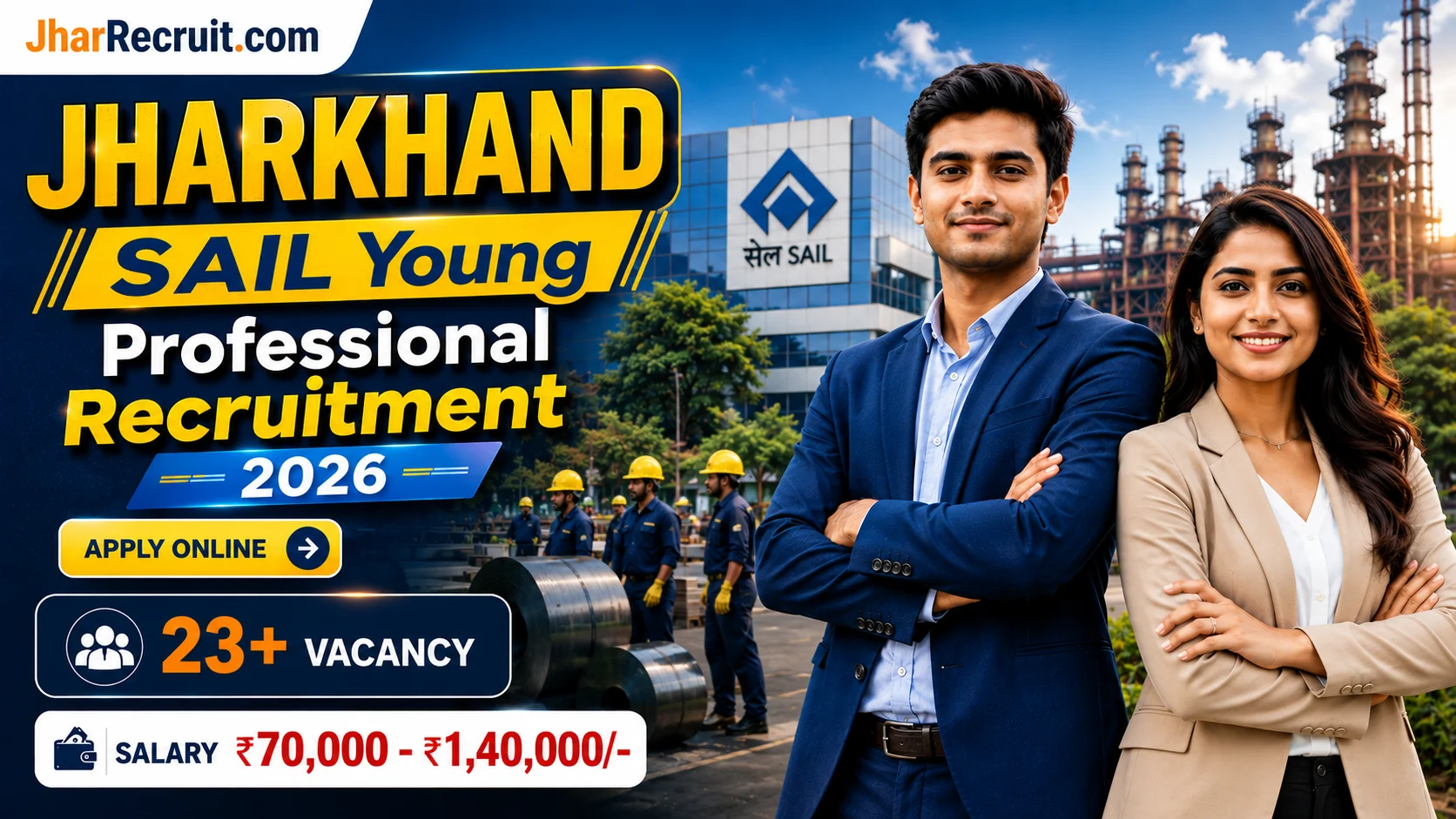 Jharkhand SAIL Young Professional Recruitment 2026