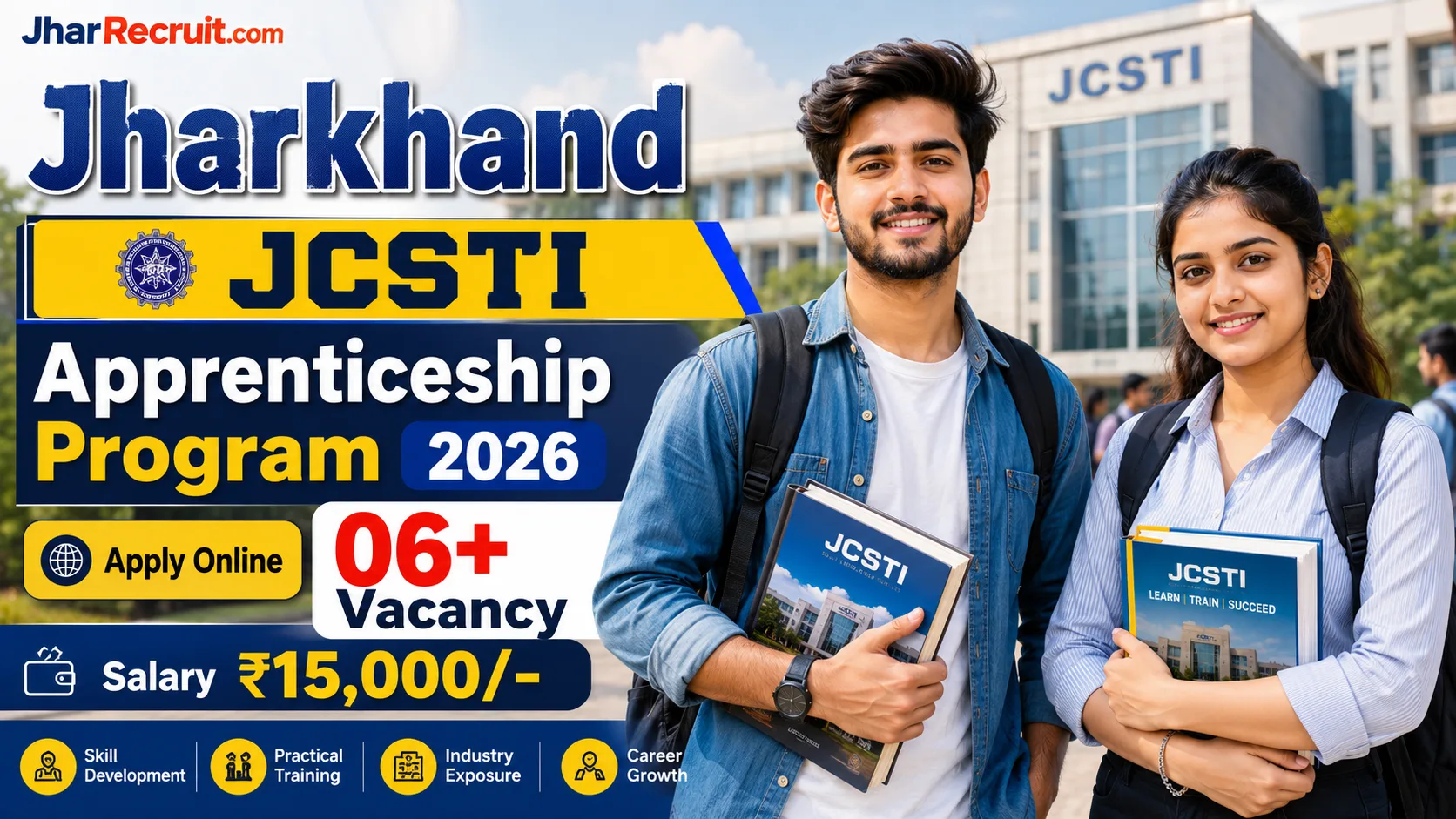 Jharkhand JCSTI Apprenticeship Program 2026