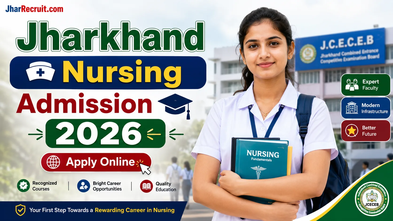 Jharkhand Nursing Admission 2026