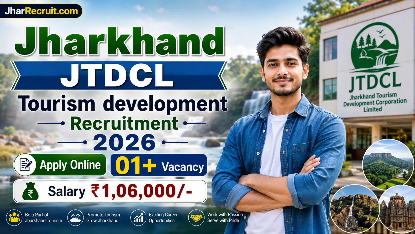 Jharkhand Tourism Development Recruitment 2026