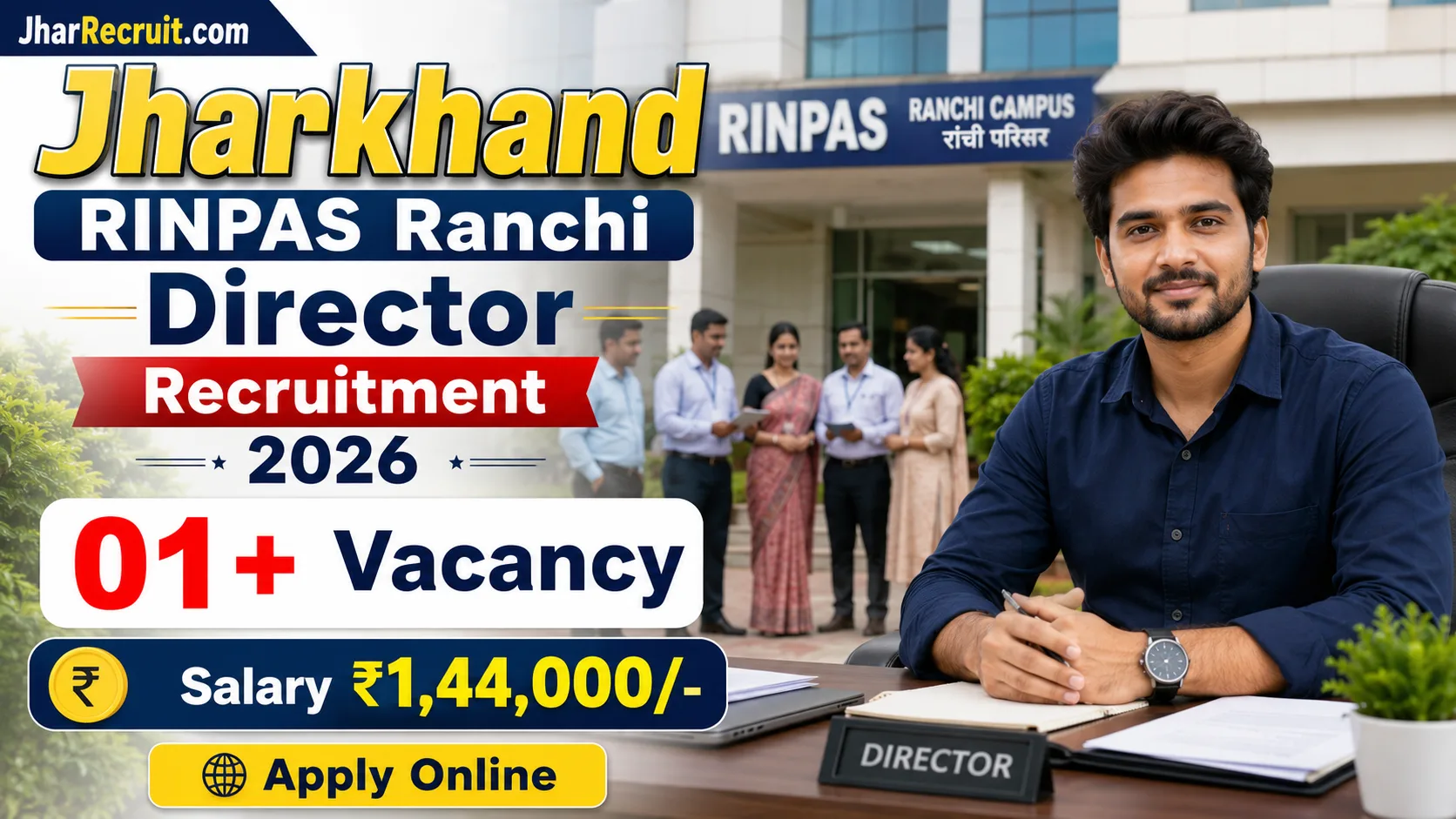 Jharkhand RINPAS Director Recruitment 2026