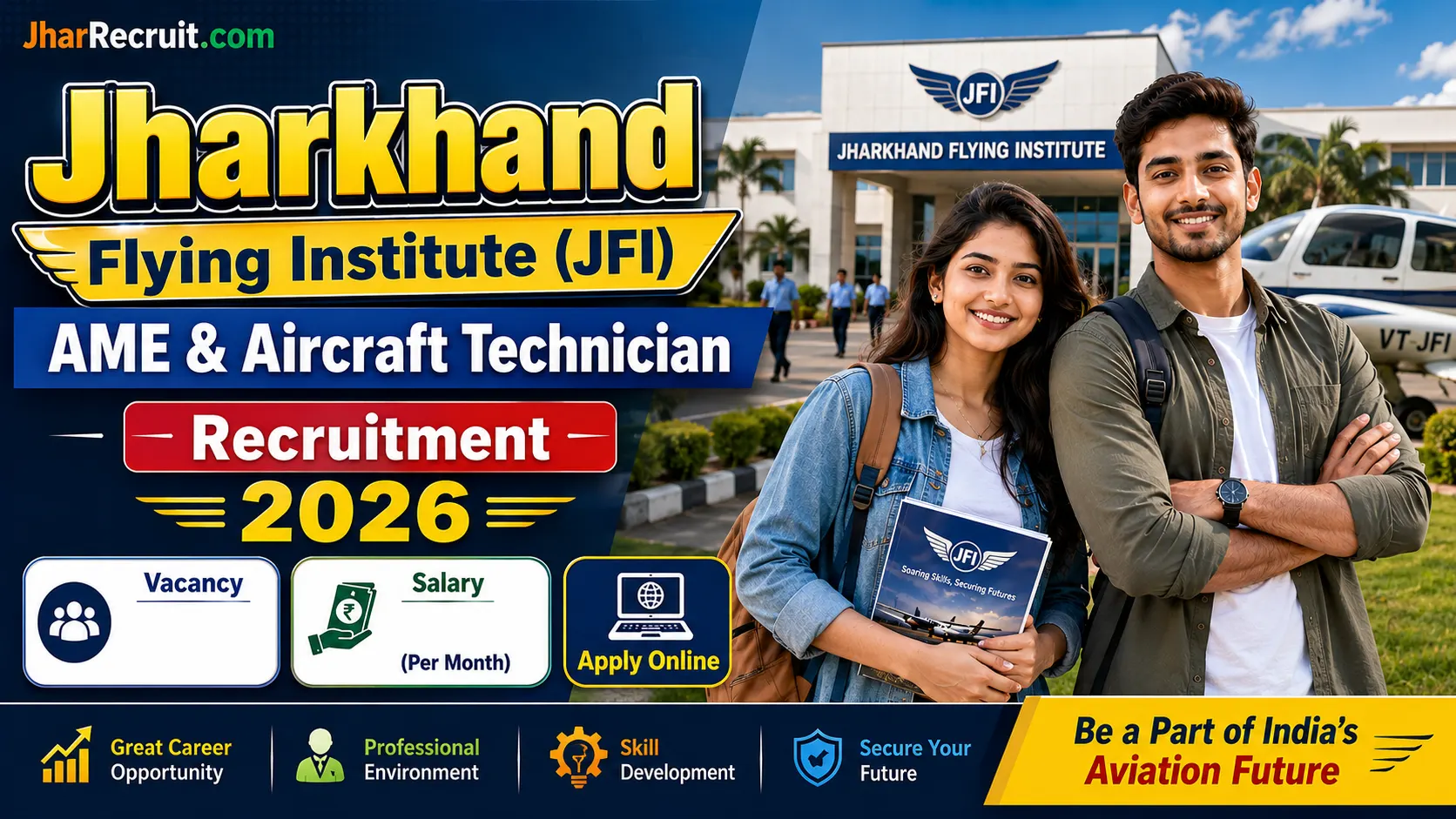 Jharkhand Flying Institute AME Recruitment 2026