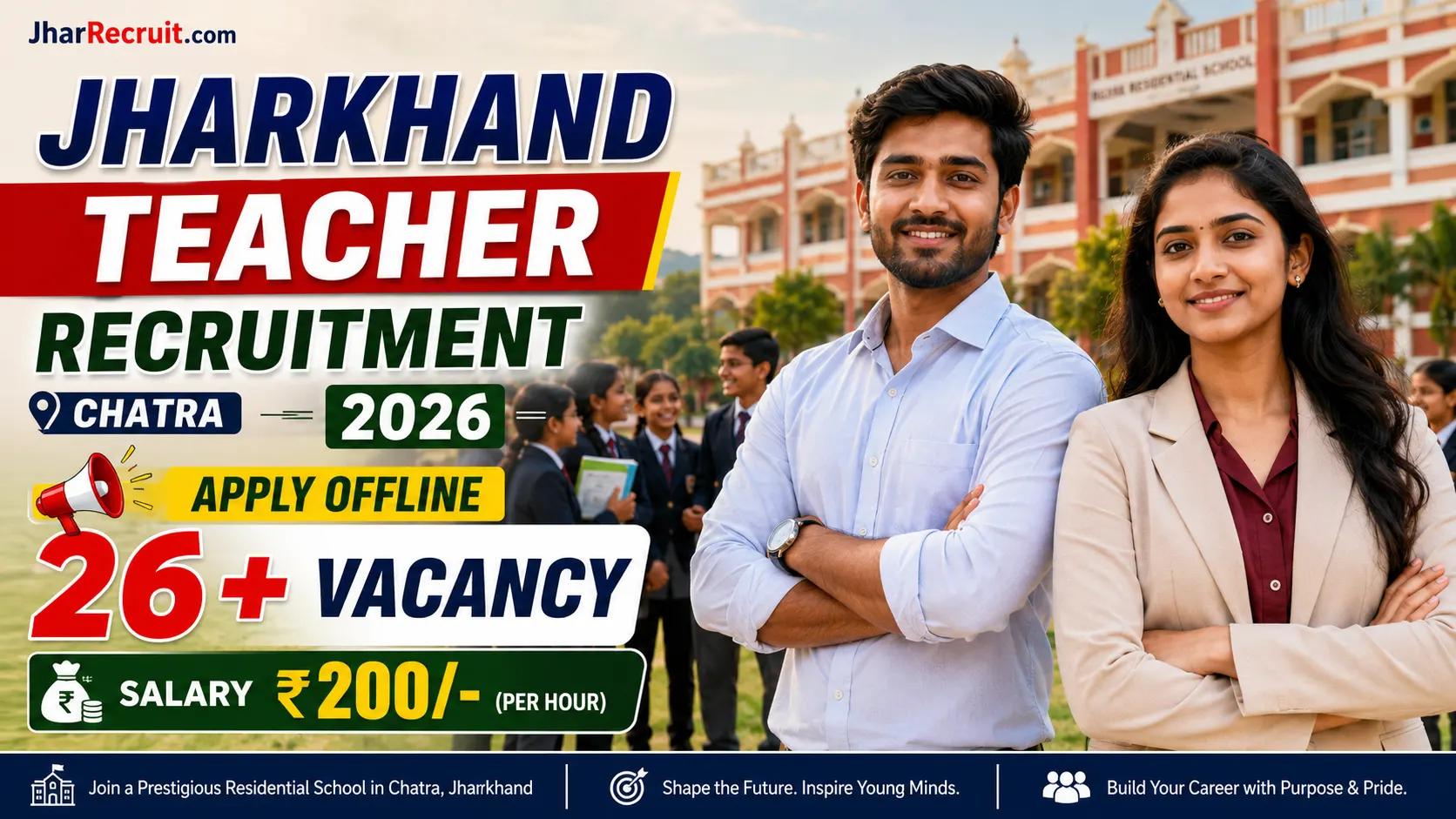 Jharkhand Teacher Recruitment Chatra 2026