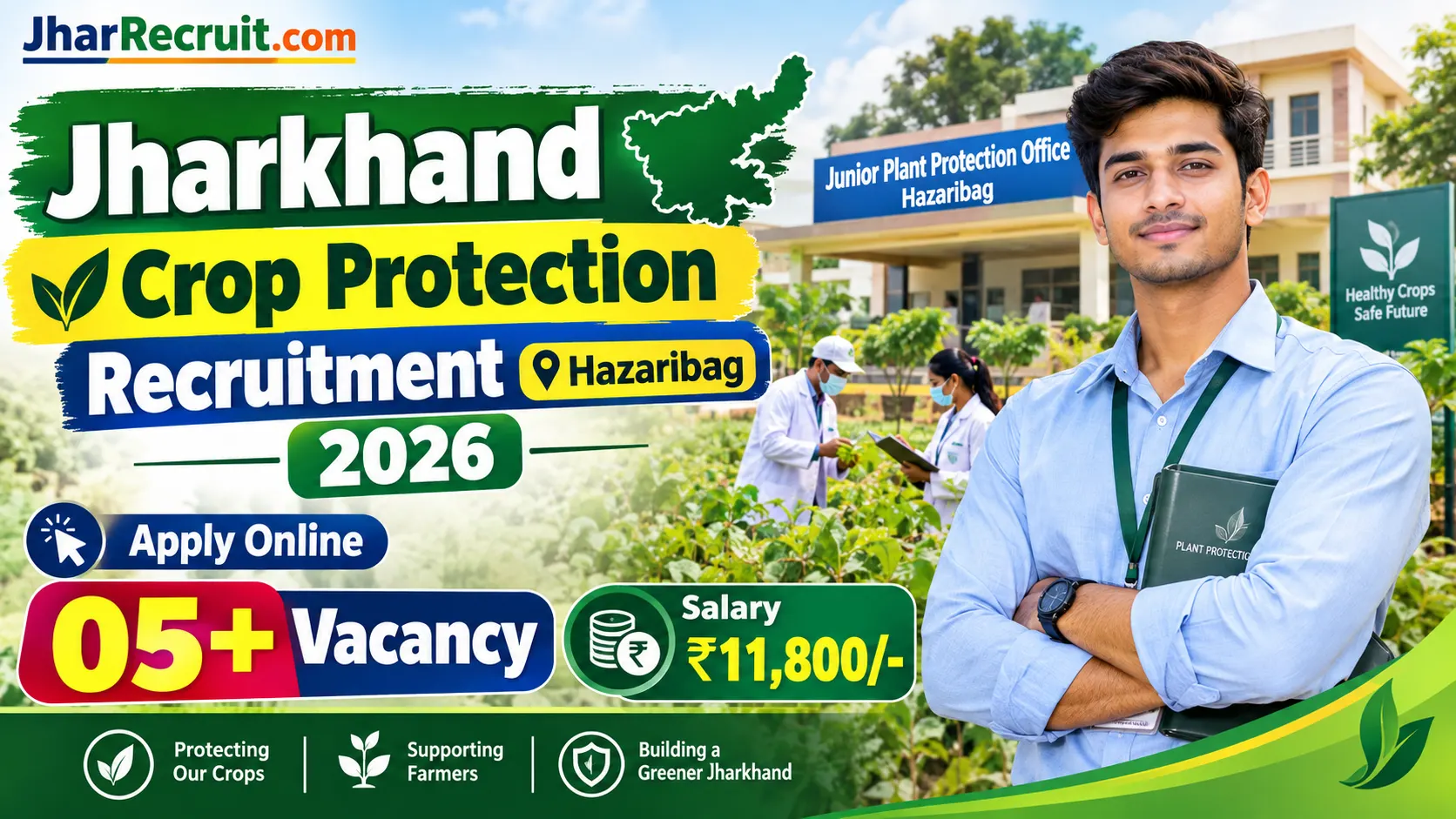 Jharkhand Crop Protection Recruitment Hazaribag