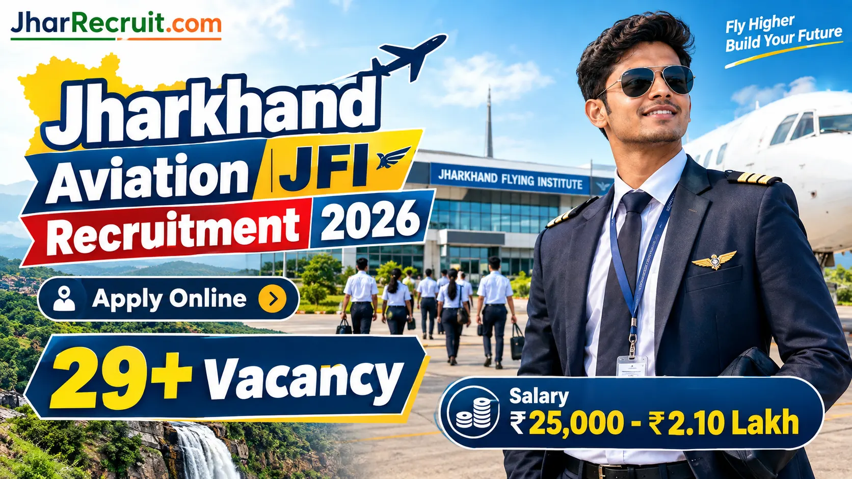 Jharkhand Aviation JFI Recruitment 2026