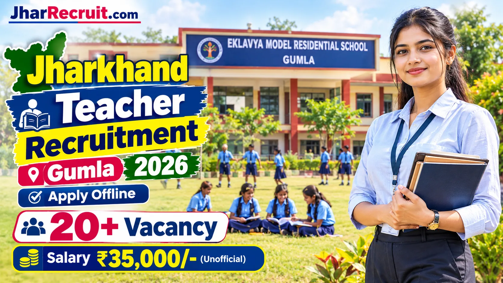 Jharkhand Teacher Recruitment Gumla 2026