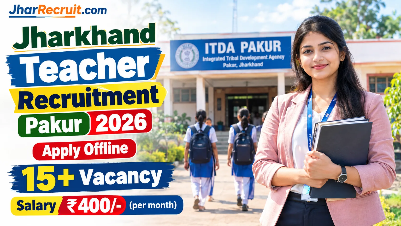 Jharkhand Teacher Vacancy Pakur 2026